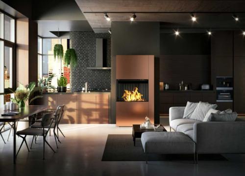 Kaminofen Zirkon 2L von Spartherm Living Fire